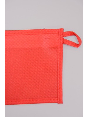 Estuche neceser con cremallera 22x12 cm.