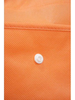Bolsa plegable de no tejido para la compra. 45x38+10 cm.