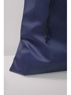 Non-woven double drawstring sack with 38x38 cm print area 50x75 cm.