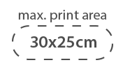 Área de impresión de 30x25 cm