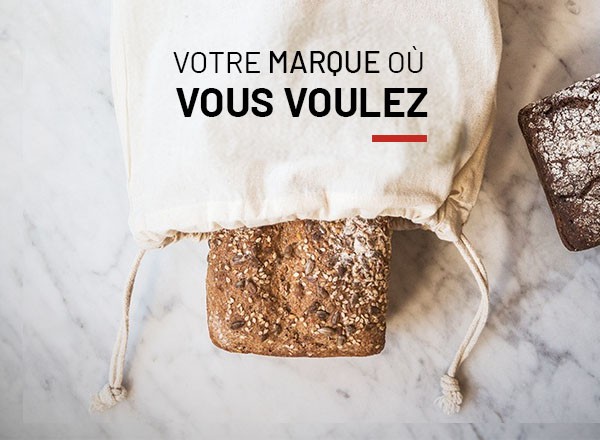 Votre marque où vous voulez